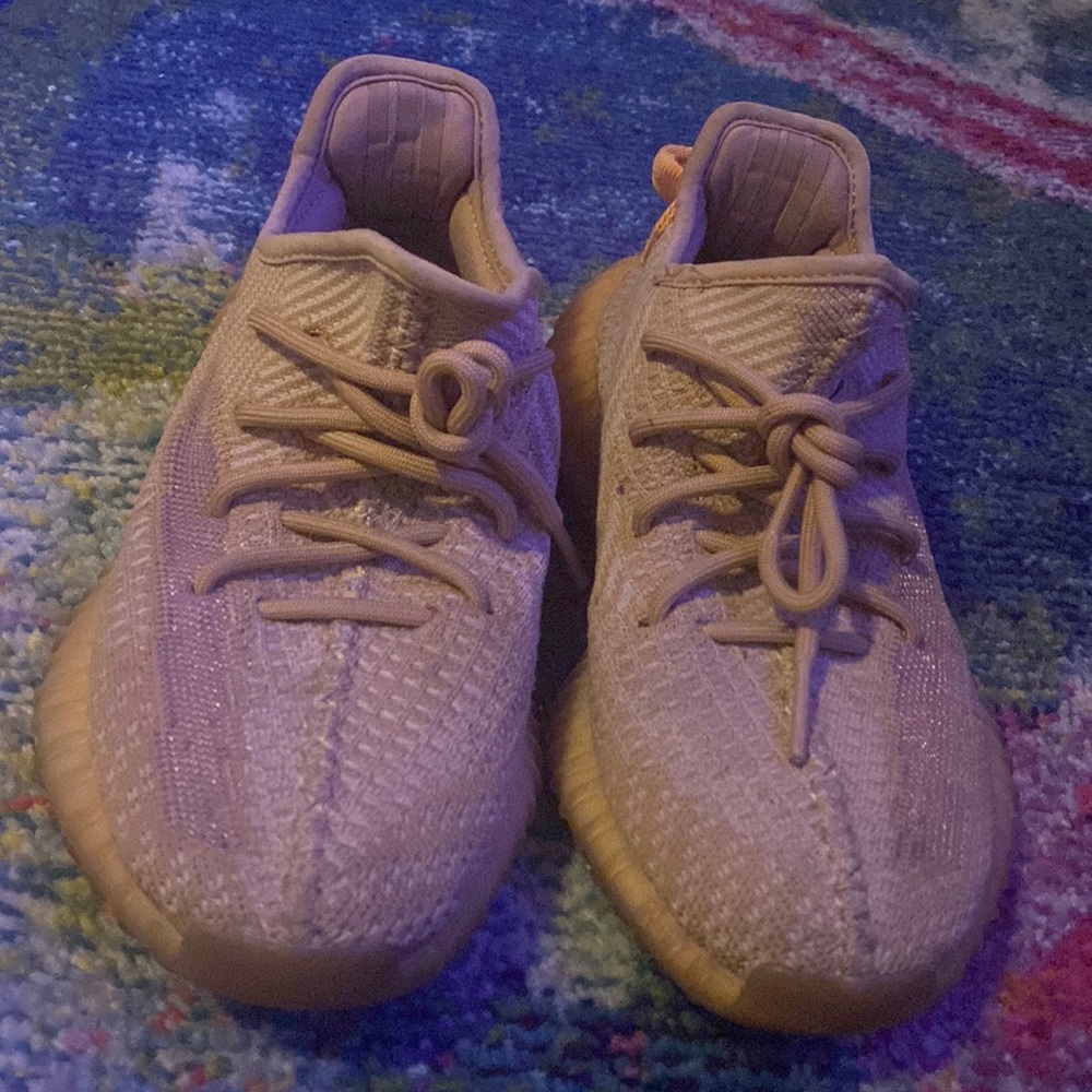 Yeezy boost (peach, pink and orange)